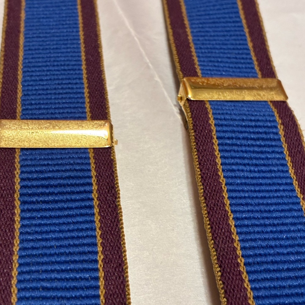 PELICAN Suspenders - Blue / Brown